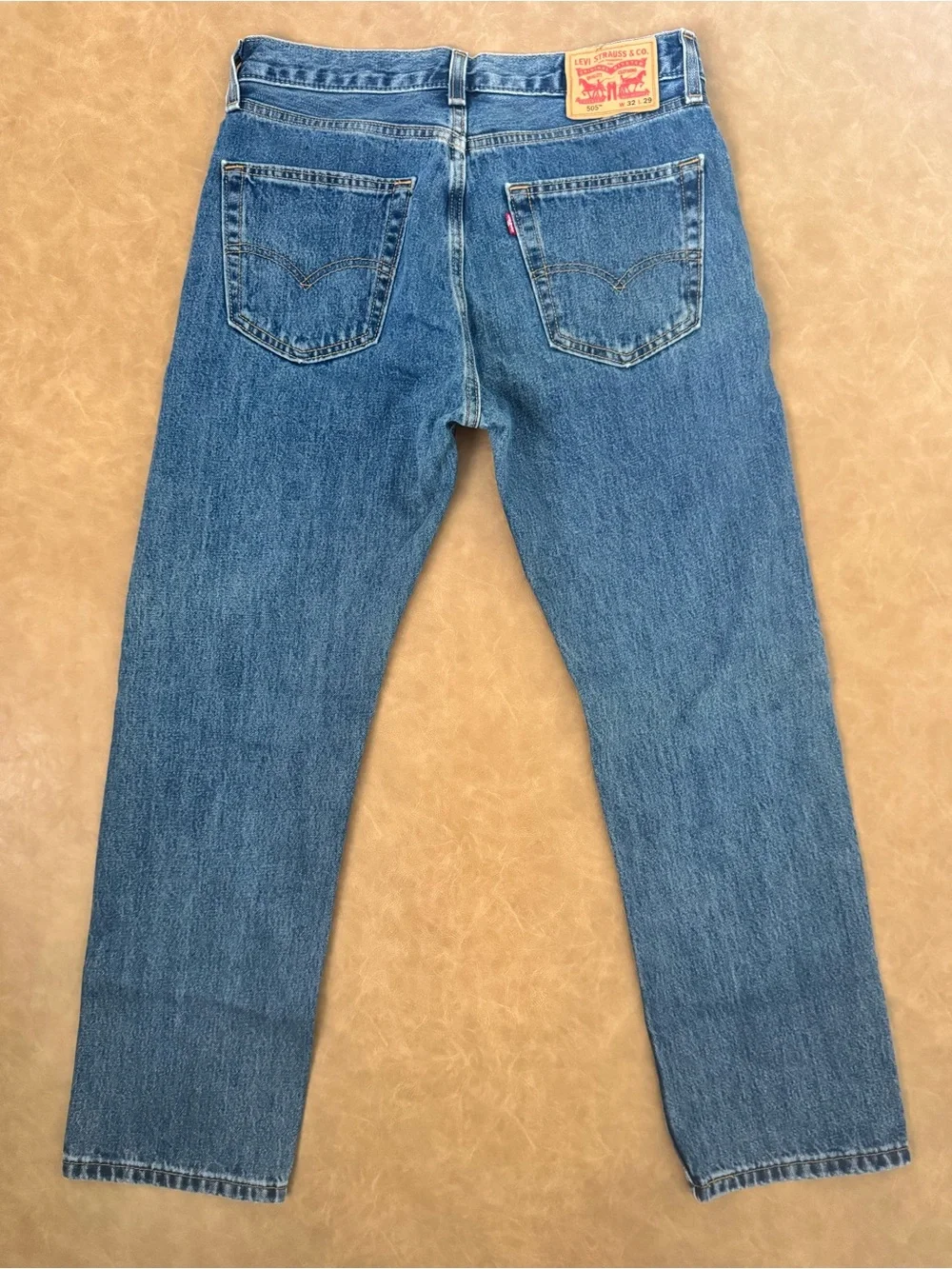 Levi’s 505 Regular Fit Jeans Men’s 32x29 Medium Blue Straight Leg